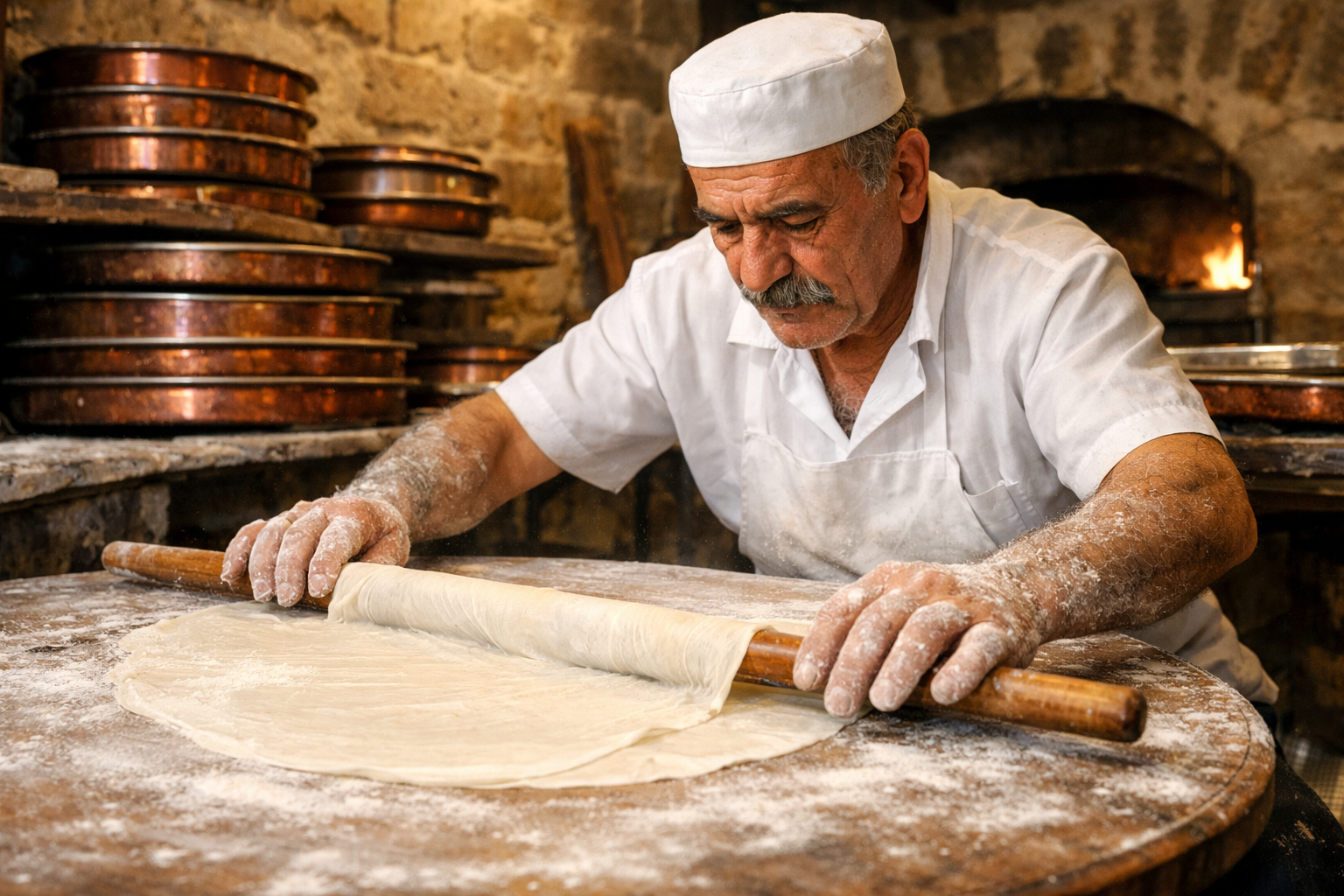 Geleneksel tatli hazirlama sureci