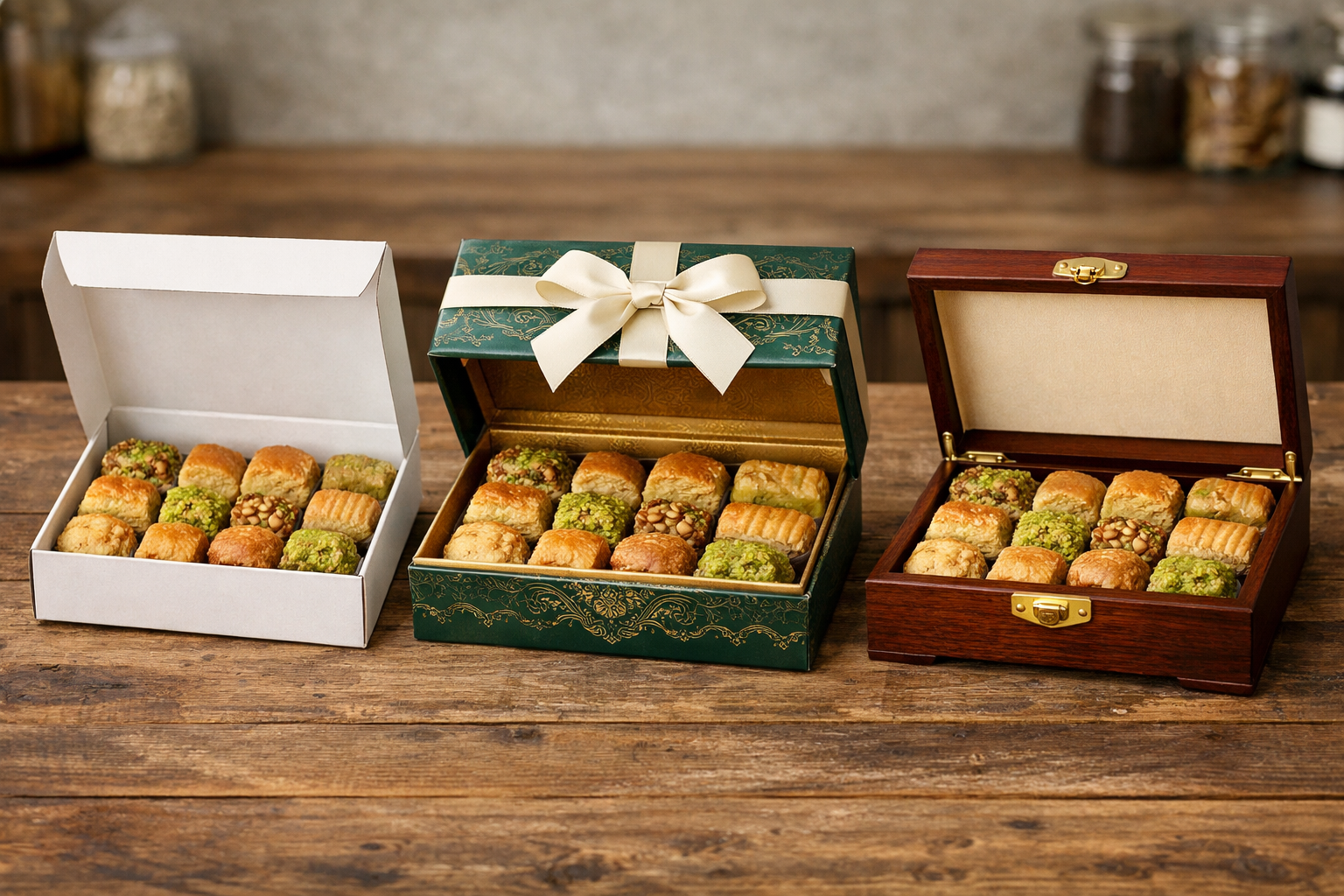 Farkli ambalaj ve paketleme secenekleri